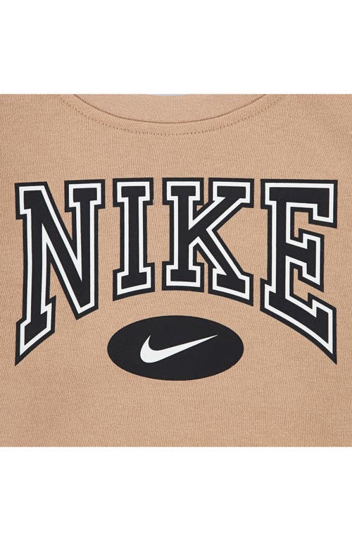Nike Kids' Gameday Essentials Fleece Pullover & Joggers Set In Neutral