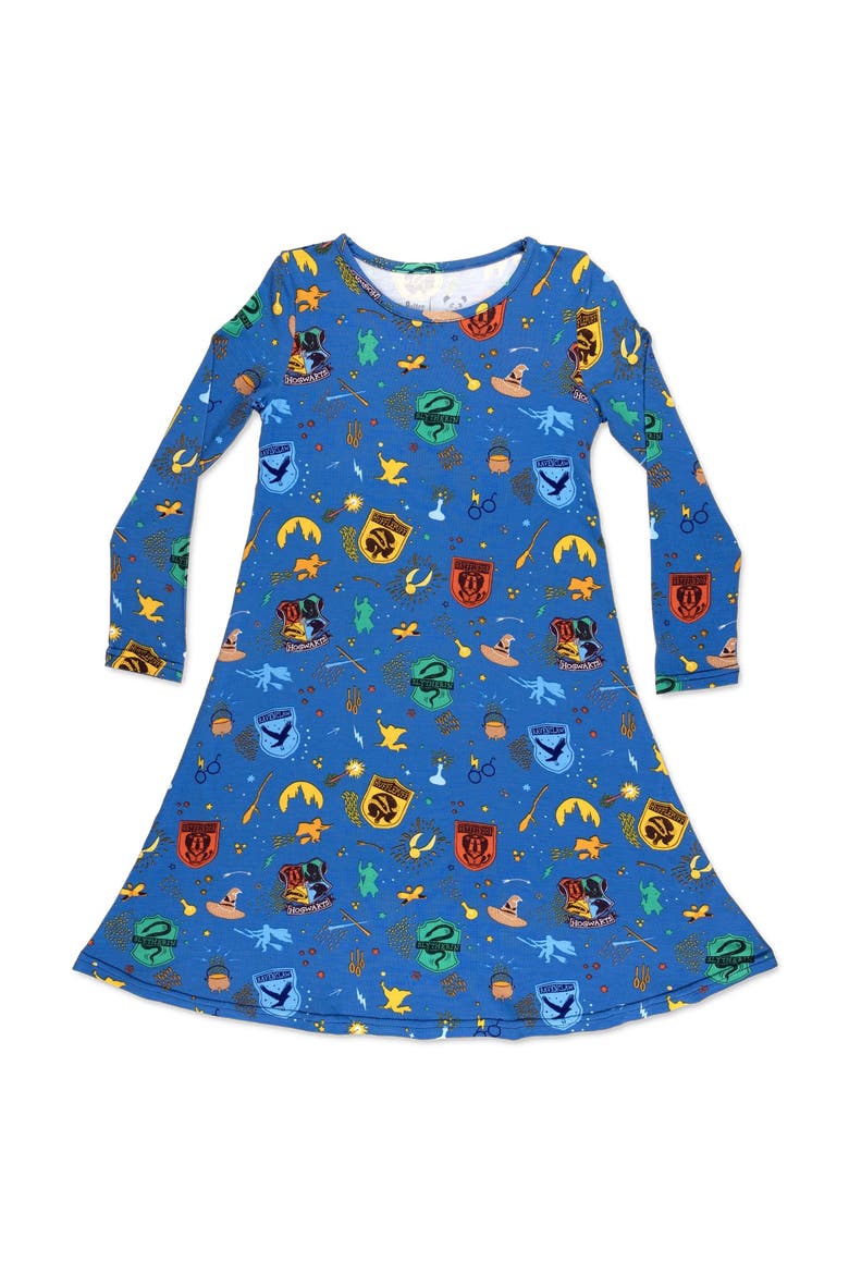 Kids' House Pride Short Sleeve Dress, Main, color, House Pride