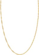 Bony Levy 14K Gold Twisted Chain Necklace