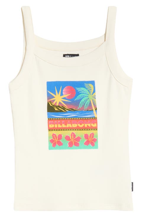 Day Trip Forever Graphic Rib Knit Tank