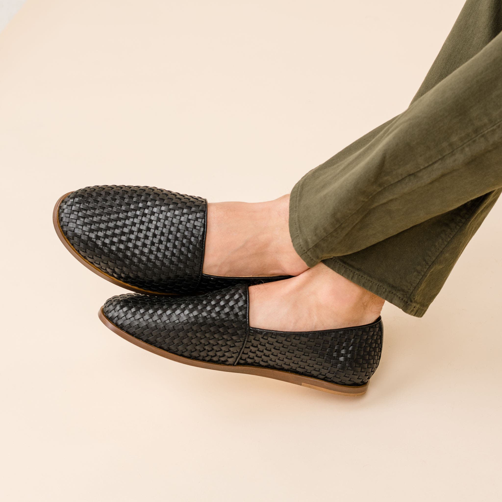 Alejandro Woven Slip-On 2.0, Alternate, color, Black