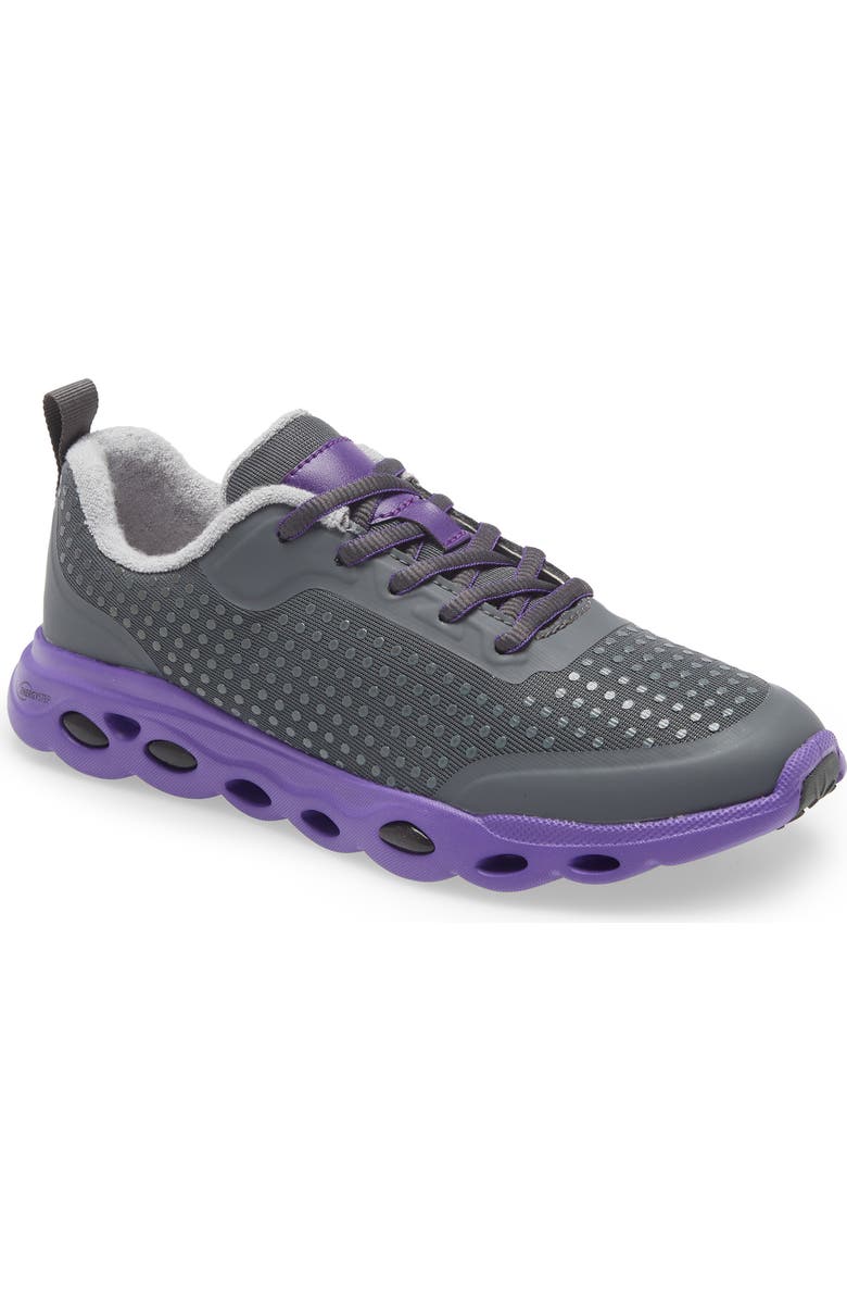 ara Montclair Sneaker, Main, color, Graphite / Purple