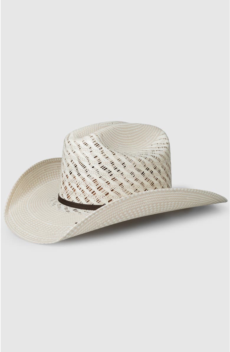 Manela The River Stone 200X Japanese Paper Hat, Main, color, Linen Beige