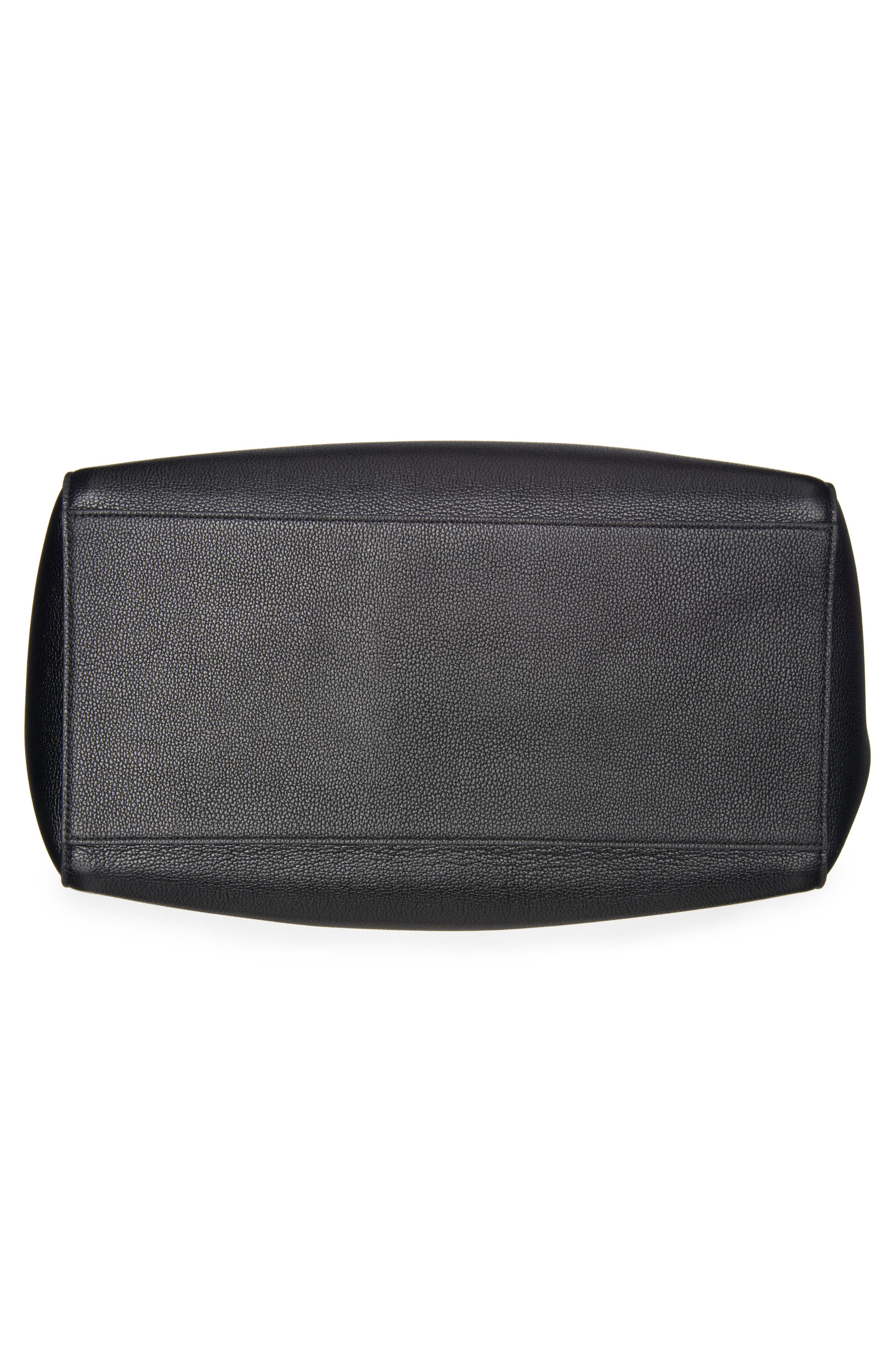 TOM FORD Large Audrey Grained Leather Tote, Alternate, color, Naa Black