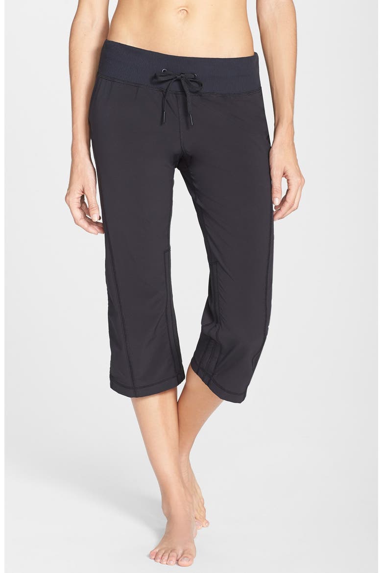 'Work It' Capris, Main, color, BLACK