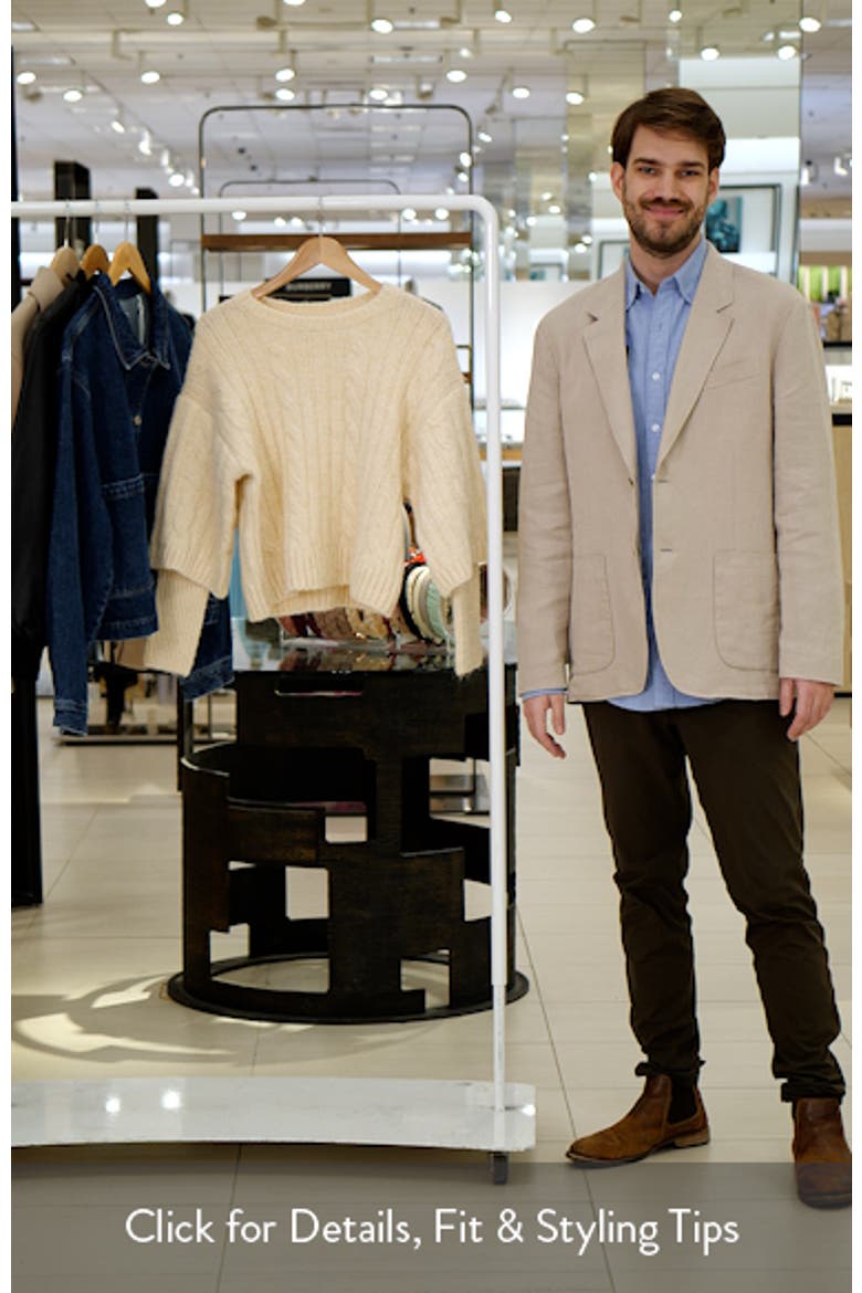 Twofer Cable Layered Sweater video