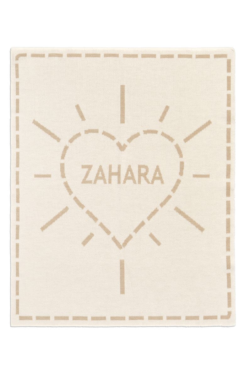 BaubleBar Kids' Wild at Heart Personalized Blanket, Main, color, 