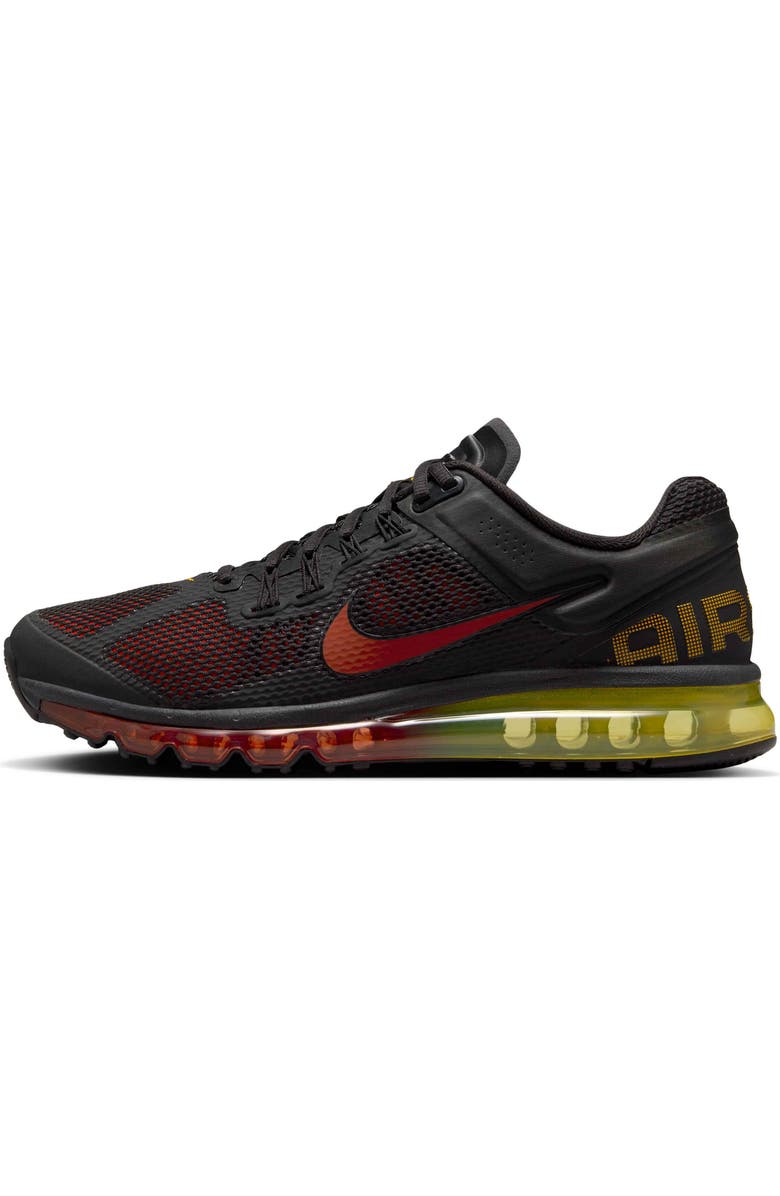 Nike Air Max 2013 Sneaker, Alternate, color, Black/ Red/ Laser Orange