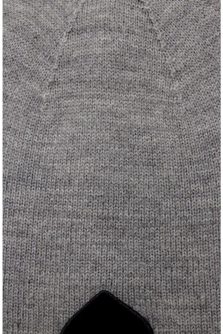 flocked spade beanie, Alternate, color, HEATHER GRAY