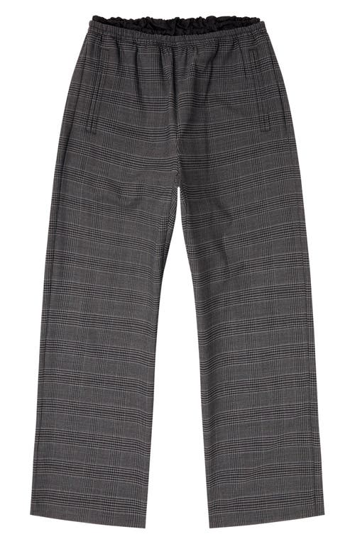 Diesel Wool Pants With A Drawstring Waist In Gray
