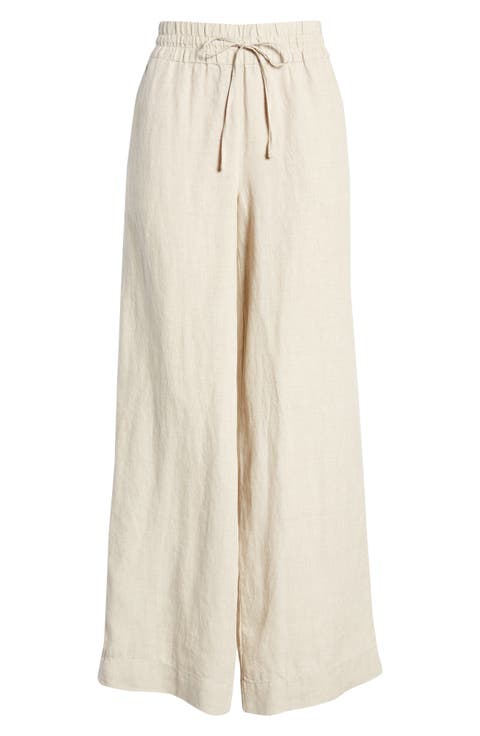 Two Palms High Waist Linen Pants