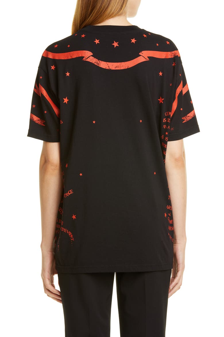 Gemini Graphic Tee, Alternate, color, BLACK/ RED