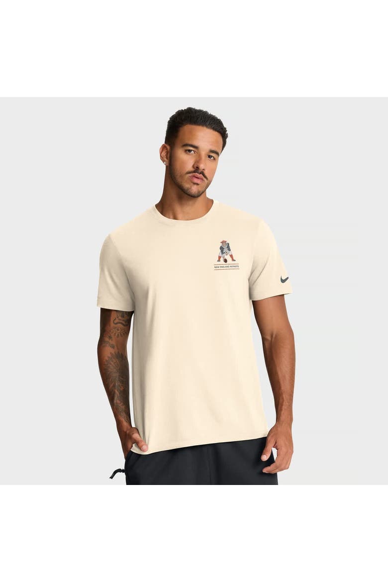 Men's Nike Natural New England Patriots Freestyle Essential T-Shirt, Alternate, color, Natural