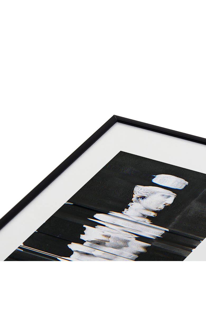 Deny Designs Digitex Triacotine 16 Framed Art Print, Alternate, color, Black Tones