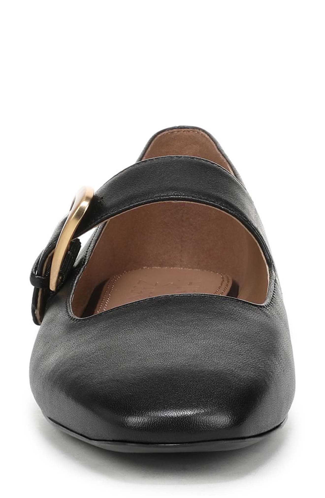 Naturalizer Cosmic Mary Jane Flat, Alternate, color, Black Leather