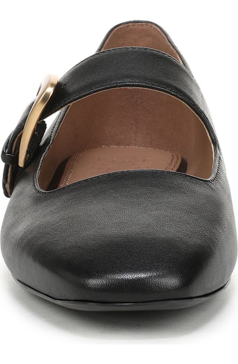 Naturalizer Cosmic Mary Jane Flat, Alternate, color, Black Leather
