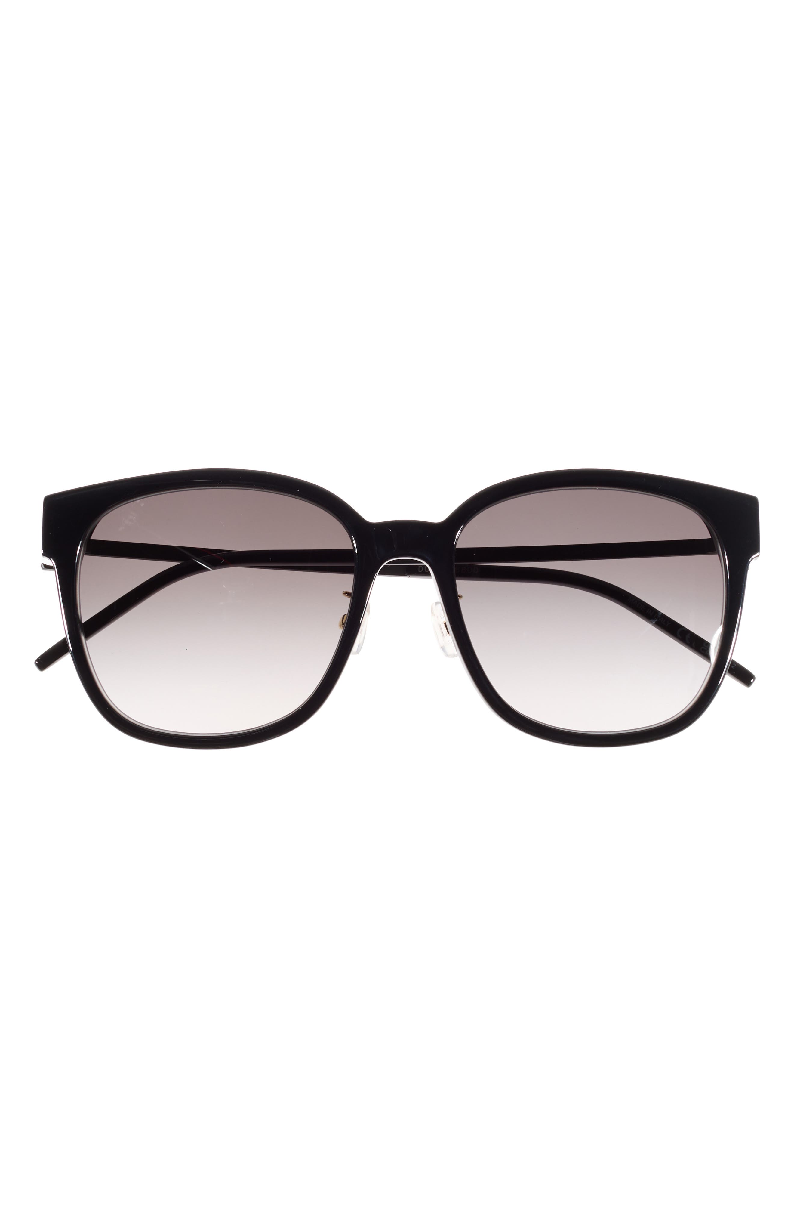 Saint Laurent 57mm Square Sunglasses