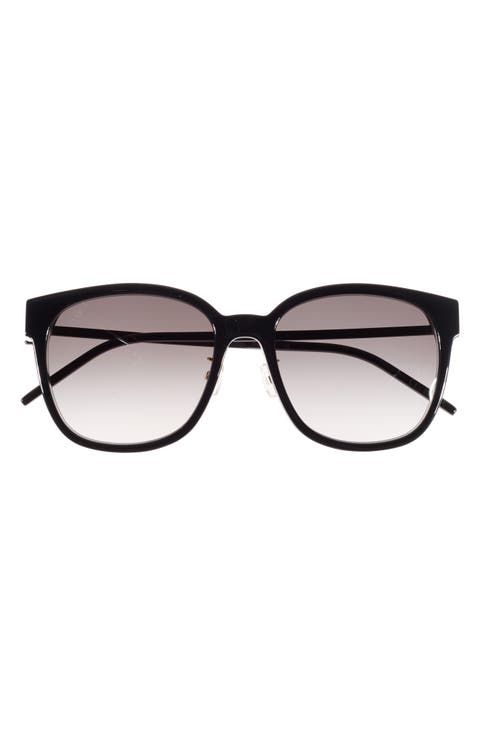 57mm Square Sunglasses