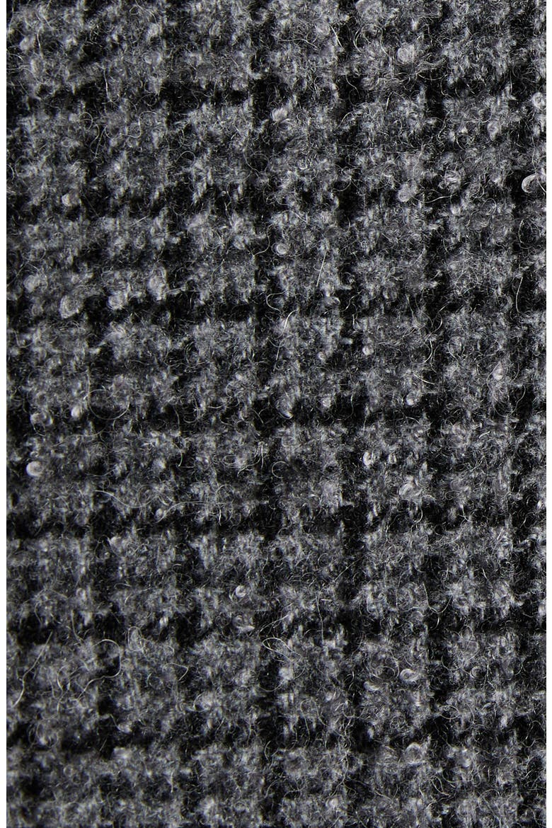 Norfol Wool Blend Overshirt, Alternate, color, GREY BLACK