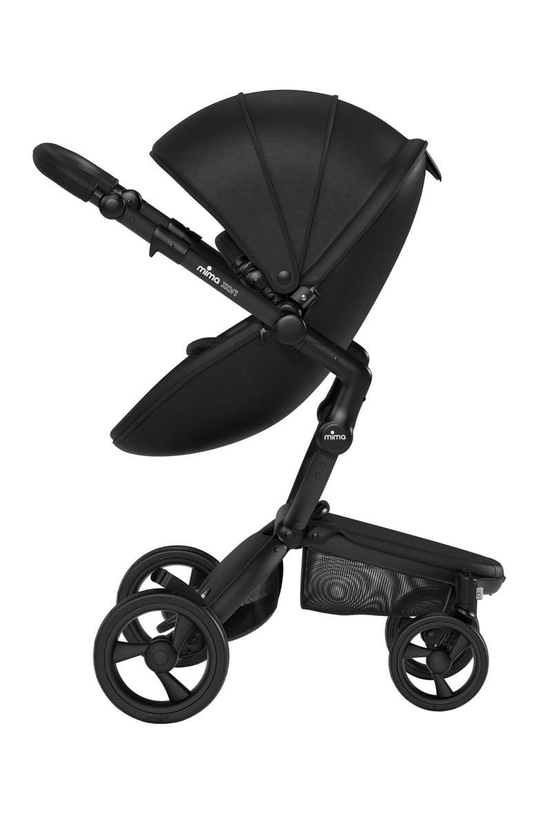 mima Xari 4G Black Chassis Stroller with Reversible Reclining Seat & Carrycot, Alternate, color, 