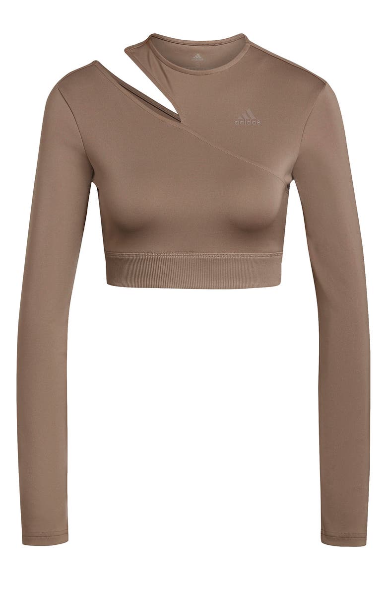 adidas Hyperglam Training Long Sleeve T-Shirt, Alternate, color,