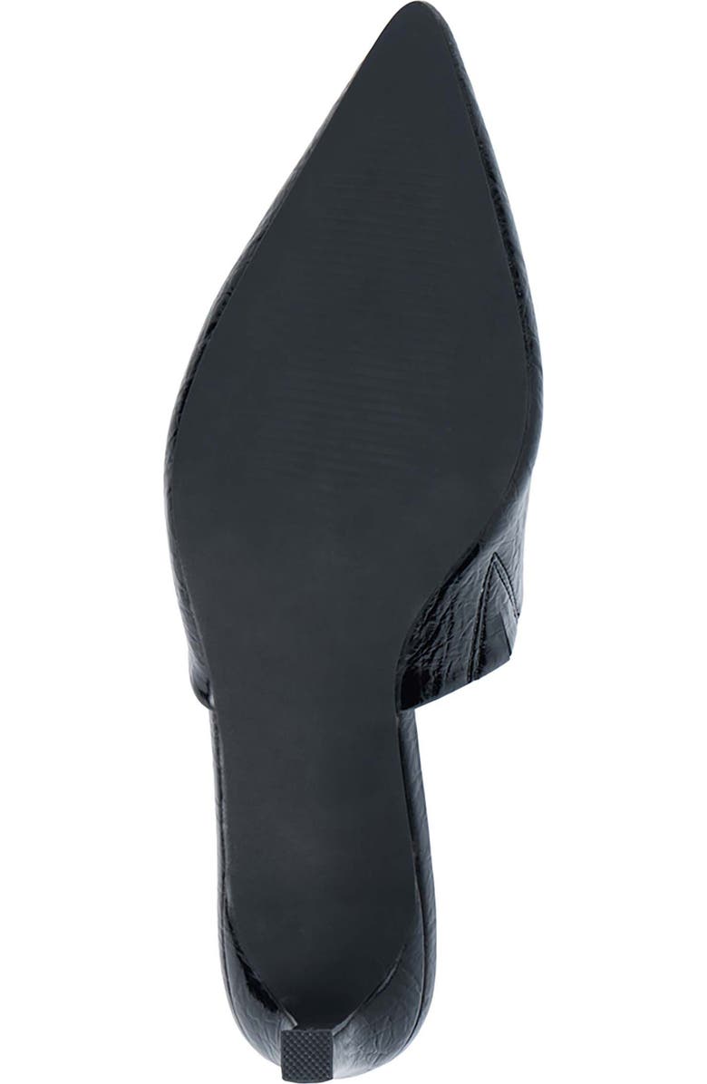 Matisse Garret Pointed Toe Mule, Alternate, color, Black