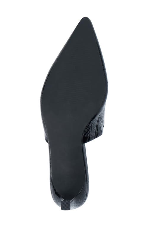 Matisse Garret Pointed Toe Mule In Black