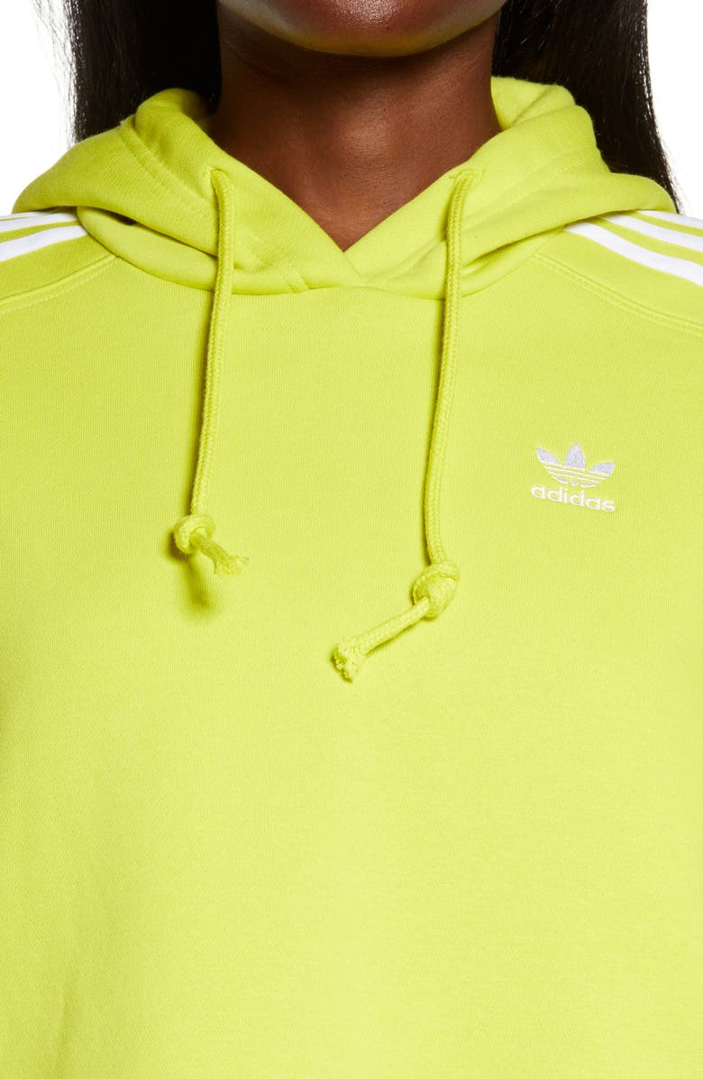 adidas Originals Crop Hoodie Sweatshirt, Alternate, color,