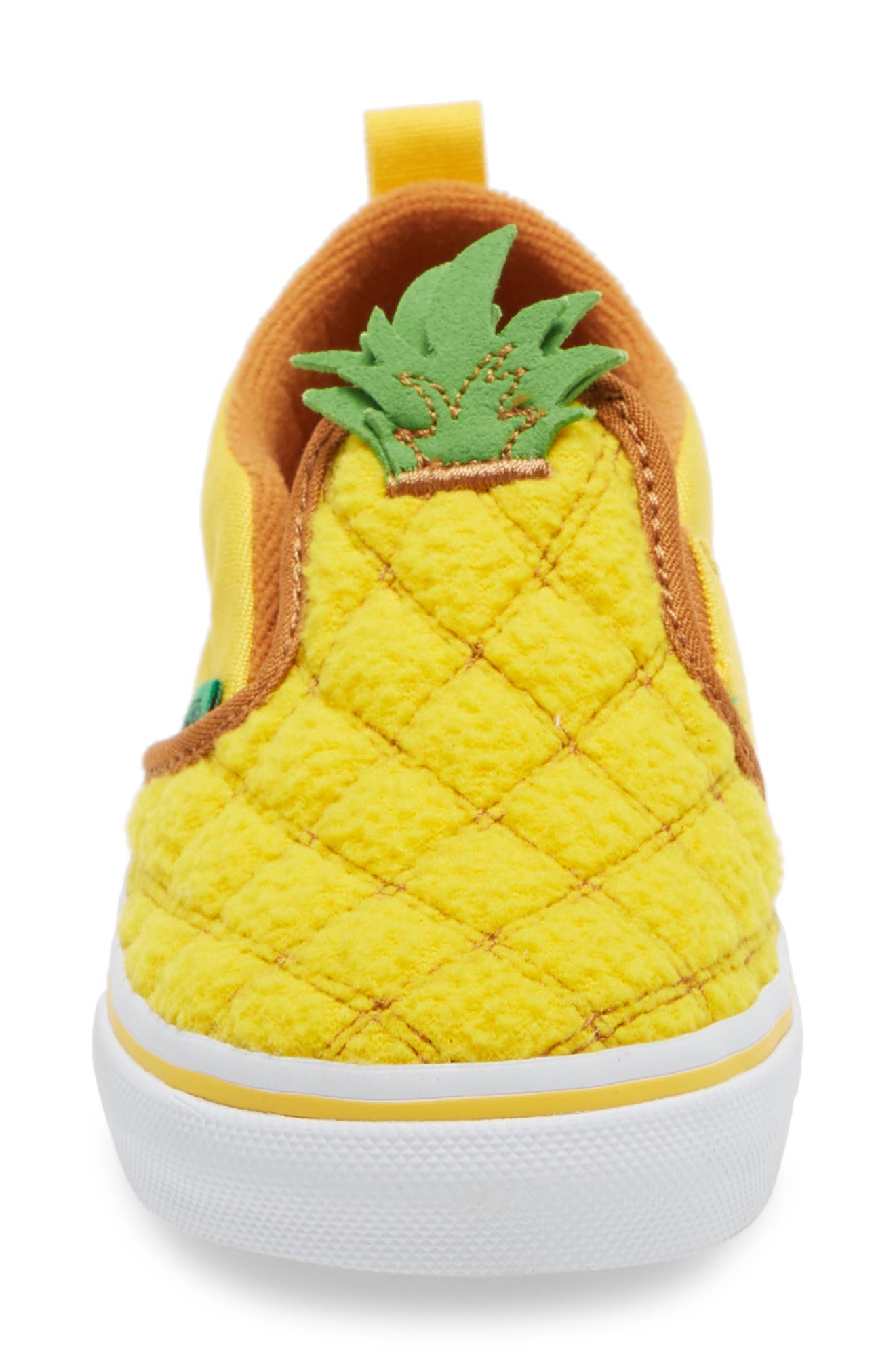 Vans Pineapple Slip-On V Sneaker, Alternate, color, Pineapple/ Lemon Chrome