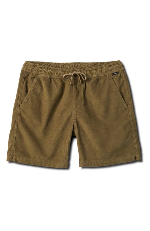 Taxer Corduroy Drawstring Shorts