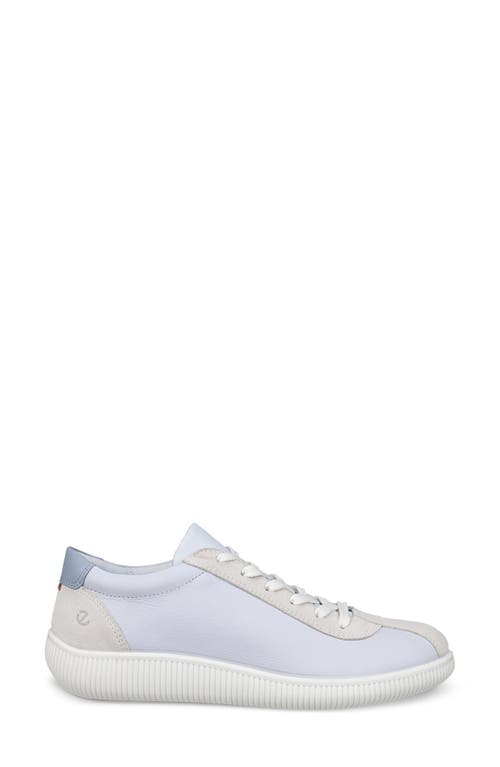 Ecco Soft Zero Sneaker In Blue