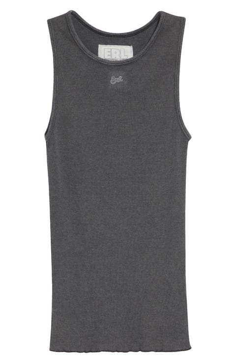 Faded Rib Tank
