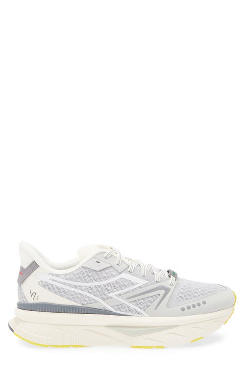 Diadora Atomo V7000-2 Running Shoe In Silver Dd/whisper White
