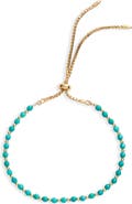 ARGENTO VIVO Turquoise Slider Bracelet