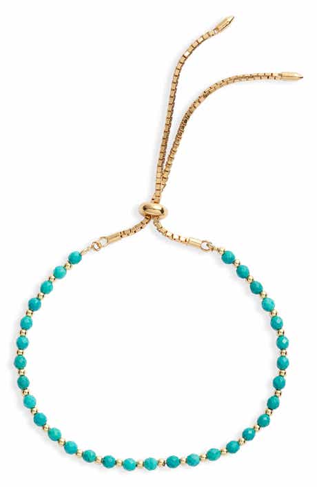 Turquoise Slider Bracelet