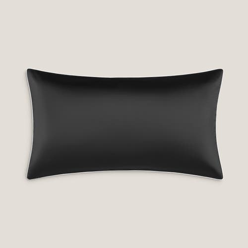 Togas Clarity Piping Pillowcase Set In Black