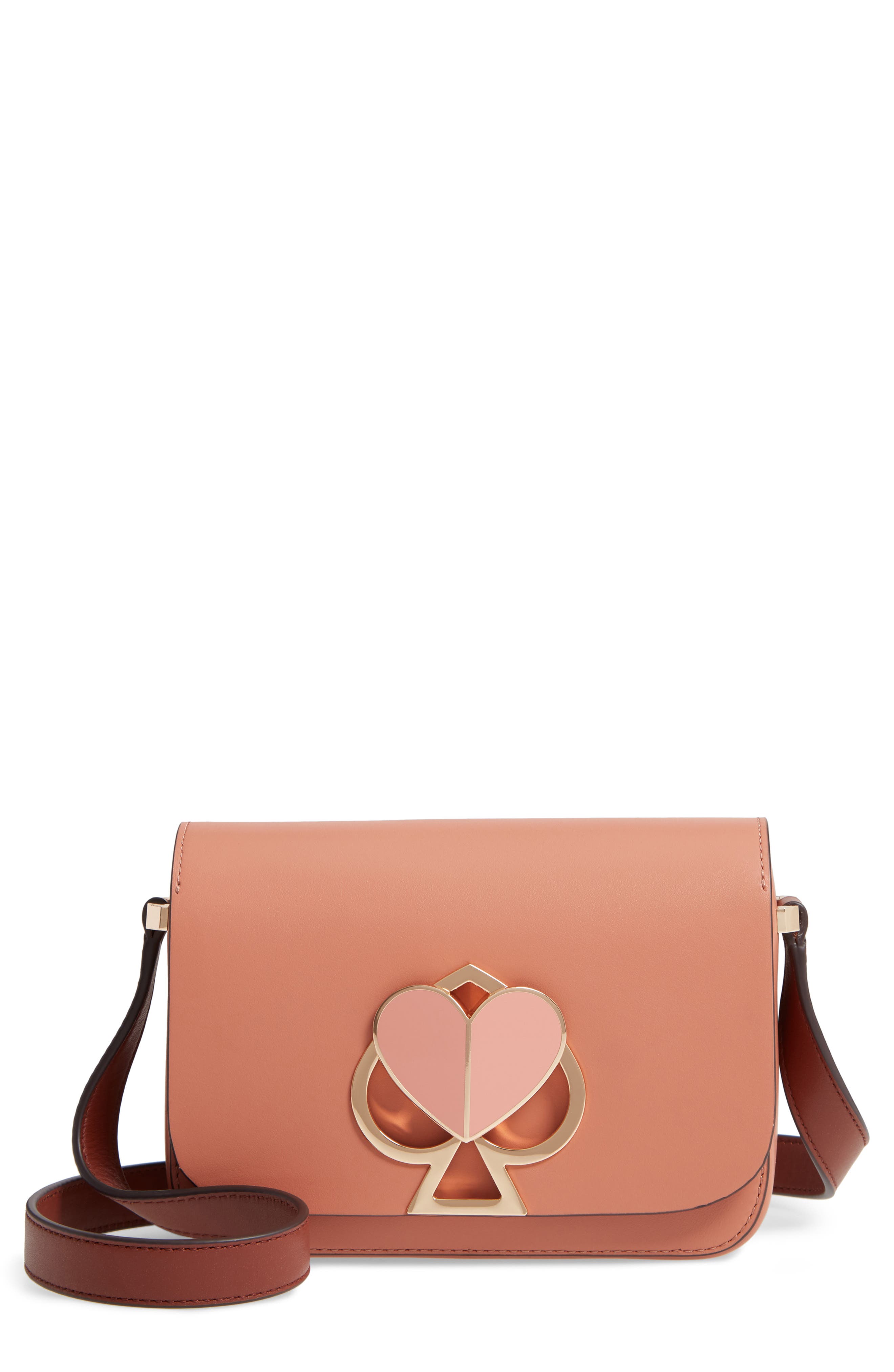 Kate Spade New York nicola leather shoulder bag, Main, color, 