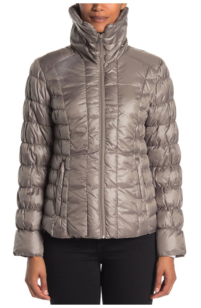 Kenneth Cole New York Quilted Packable Puffer Jacket, Alternate, color, 