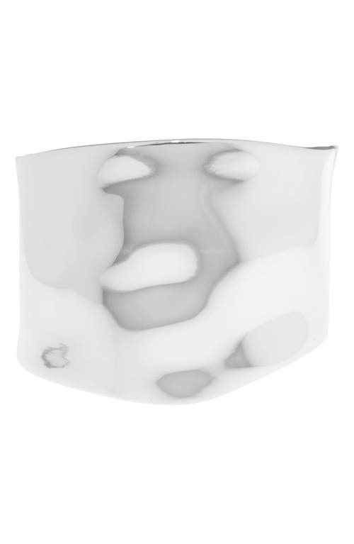Shop Marlyn Schiff Large Wavy Hinge Cuff Bracelet