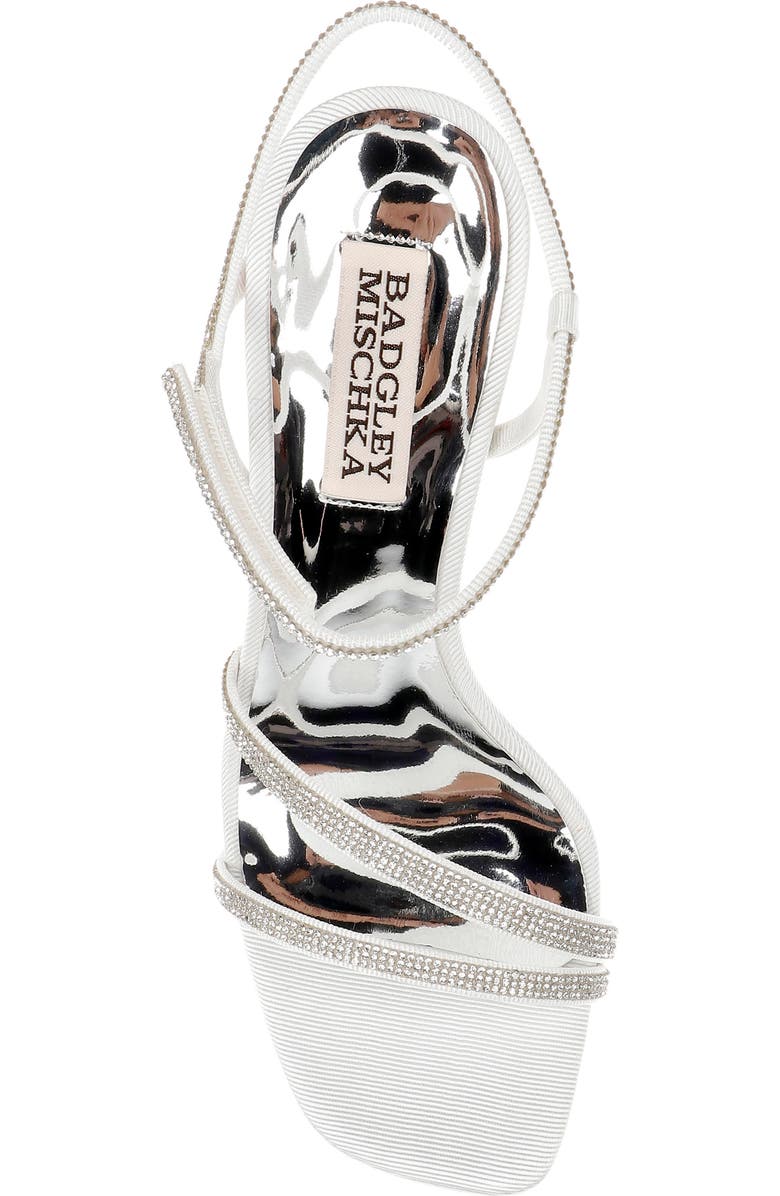 Badgley Mischka Collection Urbana Strappy Sandal, Alternate, color, Soft White