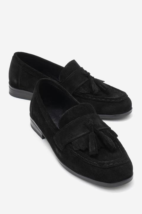 Lupen Leather Tassel Loafer (Women)