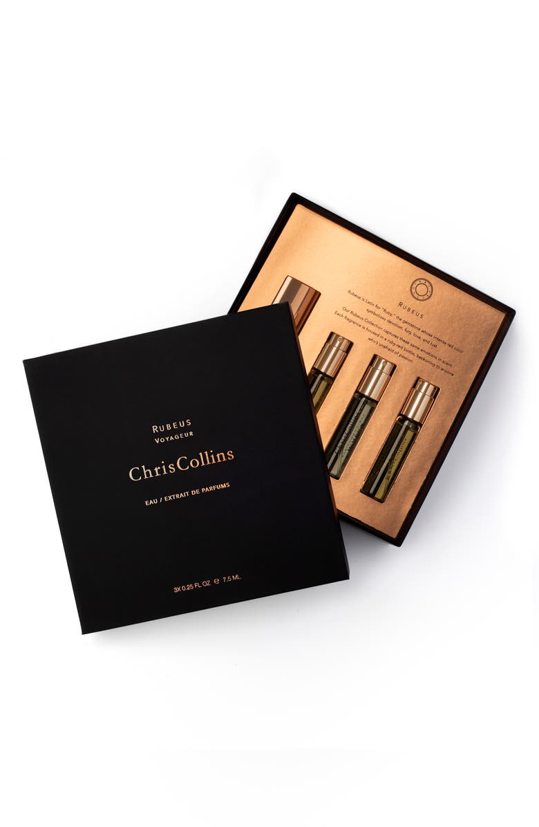 CHRIS COLLINS Rubeus 3-Piece Traveler Fragrance Set $150 Value, Alternate, color, 