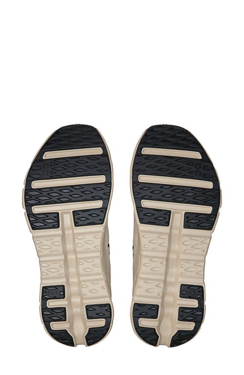 On Cloudtilt Knitted Sneakers In Clove/sand