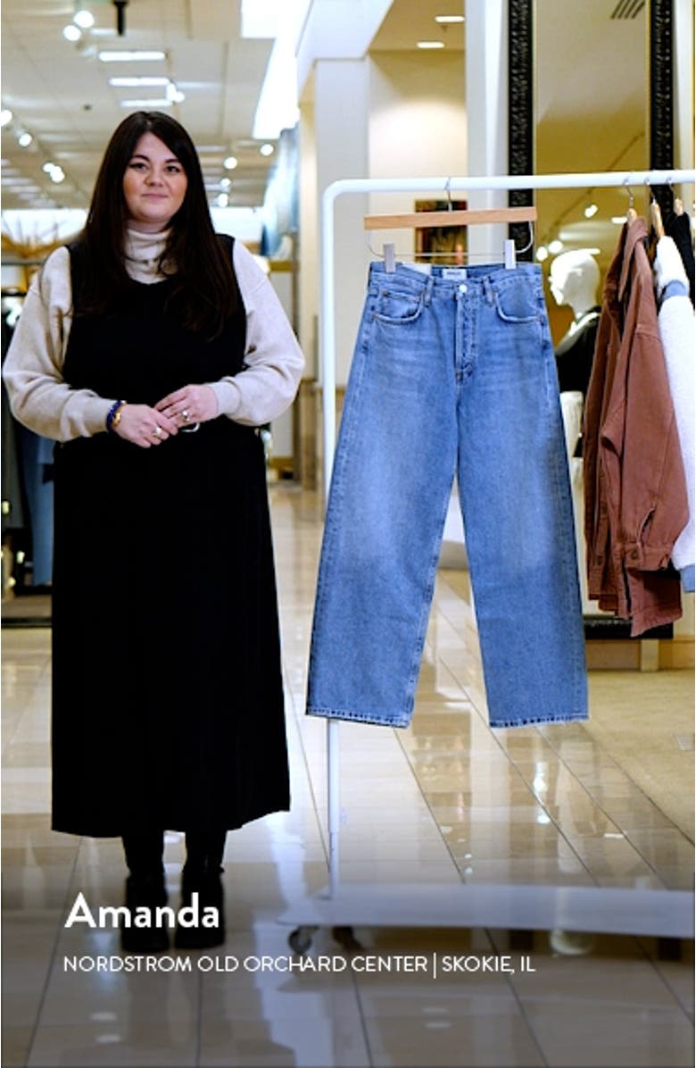 Ren High Waist Wide Leg Jeans, sales video thumbnail