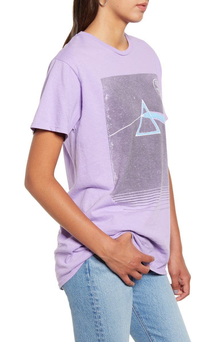 Junk Food Pink Floyd Prism Tee, Alternate, color, 