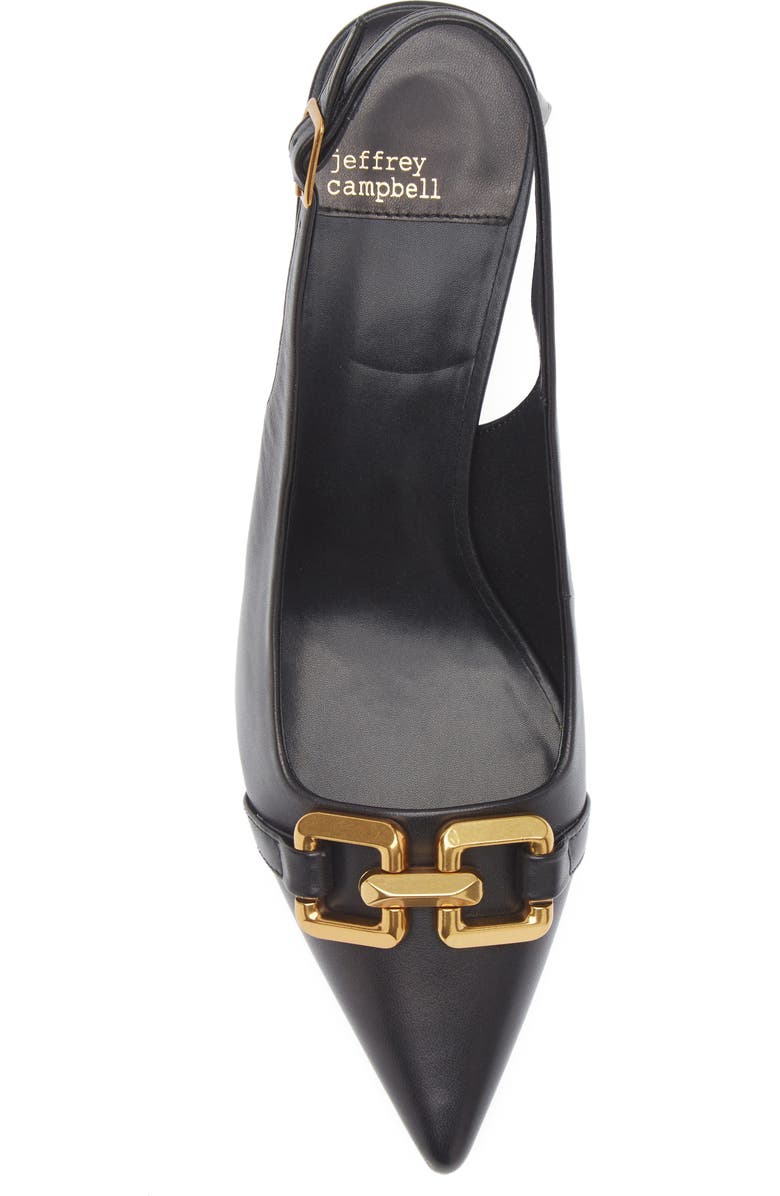 Jeffrey Campbell Nakita Slingback Pointed Toe Pump, Alternate, color,