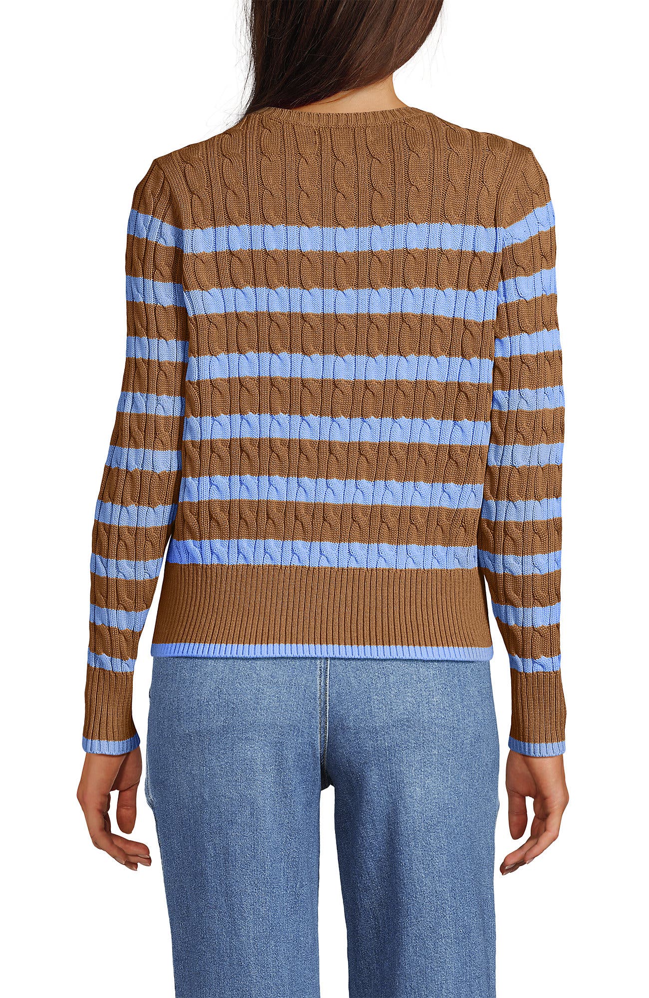 Drifter Modern Cable Crew Sweater - image 2