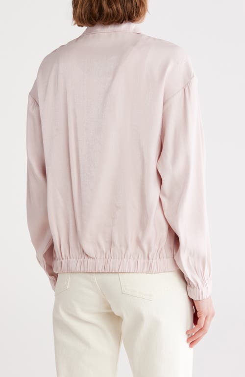 Patrizia Luca Exposed Zip Jacket In Pink