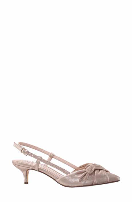 Nina Stella Slingback Pointed Toe Pump