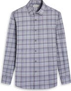 Bugatchi Jules OoohCotton® Plaid Button-Up Shirt